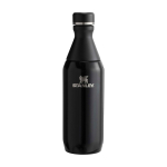 Gourde en inox recyclé à double ouverture 350 ml Stanley All Day Slim couleur noir