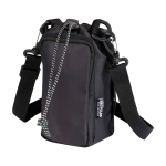 Sac de voyage pour bouteilles en matériaux écologiques 2 L couleur noir deuxième vue