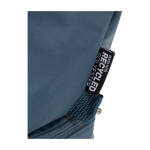 Trousse de toilette en polyester recyclé avec grand compartiment 6 L couleur cyan vue détail 1