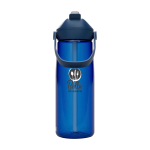 Gourde en Tritan™ avec paille rabattable 750 ml Camelbak® Thrive Flip couleur bleu roi vue avec impression sérigraphique
