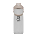 Gourde en Tritan™ avec bouchon rabattable 750 ml Camelbak® Thrive Chug couleur transparent vue avec impression sérigraphique