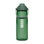 Gourde en Tritan™ avec bouchon rabattable 750 ml Camelbak® Thrive Chug couleur vert foncé vue avec impression sérigraphique