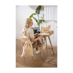 Housse pour ordinateur en sherpa recyclée avec poches intérieures 13” couleur naturel image nature morte