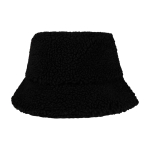 Bob en tissu sherpa offrant chaleur et légèreté couleur noir deuxième vue arrière