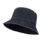 Bob en coton délavé au design intemporel 245 g/m² couleur bleu marine