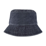 Bob en coton délavé au design intemporel 245 g/m² couleur bleu marine deuxième vue arrière