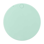 Miroir de maquillage élégant et coulissant pour des retouches rapides couleur vert doux deuxième vue arrière