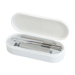 Set de manucure contenant tous les outils essentiels couleur blanc
