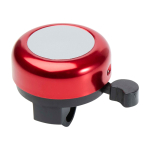 Sonnette de vélo en aluminium et plastique avec un son puissant couleur rouge