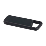 Powerbank écologique résistante à l’eau avec mousqueton 5 000 mAh couleur noir deuxième vue