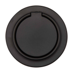 Support magnétique pour téléphone avec anneau de maintien couleur noir deuxième vue frontale