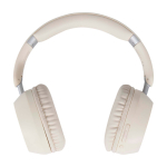 Casque avec réduction active du bruit et son immersif couleur blanc deuxième vue frontale