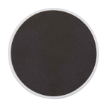 Support magnétique pliable pour téléphone avec base en bambou couleur blanc deuxième vue frontale