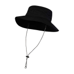 Chapeau de type bob en nylon au design pliable 100 g/m² couleur noir