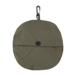 Chapeau de type bob en nylon au design pliable 100 g/m² couleur vert foncé deuxième vue