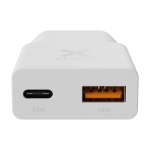 Chargeur Xtorm XG2SL025 Go2 SlimLine ultra-fin, pour voyager 25 W couleur blanc vue détail 1