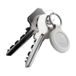 Étiquette de voyage localisable et résistante à l’eau Xtorm XTAG2GA couleur blanc troisième vue