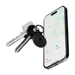 Étiquette de voyage localisable et résistante à l’eau Xtorm XTAG2GA couleur gris graphite troisième vue