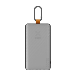 Batterie externe solaire à charge ultra-rapide 10 000 mAh couleur gris graphite deuxième vue arrière