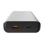 Batterie externe solaire à charge ultra-rapide 10 000 mAh couleur gris graphite vue détail 1