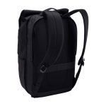 Sac à dos pour PC en polyester extensible avec fermeture roll-top 17” couleur noir deuxième vue arrière