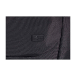 Sac à dos pour PC en polyester extensible avec fermeture roll-top 17” couleur noir vue détail 1