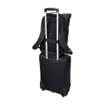 Sac à dos pour PC en polyester extensible avec fermeture roll-top 17” couleur noir deuxième vue