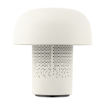 Enceinte en acier et plastique avec lampe LED réglable Kooduu 10 W couleur blanc deuxième vue arrière