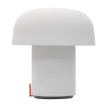 Enceinte en acier et plastique avec lampe LED réglable Kooduu 10 W couleur blanc vue latérale