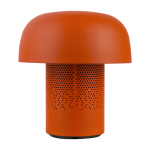 Enceinte en acier et plastique avec lampe LED réglable Kooduu 10 W couleur orange deuxième vue arrière