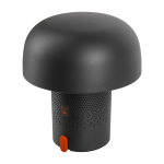 Enceinte en acier et plastique avec lampe LED réglable Kooduu 10 W couleur anthracite deuxième vue