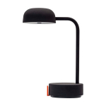 Lampe de table rechargeable et réglable selon vos besoins Kooduu Fokus couleur anthracite vue latérale