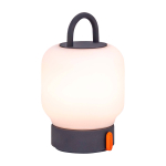 Lampe portable de style lanterne à lumière douce Kooduu Loome couleur anthracite