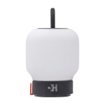 Lampe portable de style lanterne à lumière douce Kooduu Loome couleur anthracite vue impression avec logo 2