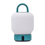 Lampe portable de style lanterne à lumière douce Kooduu Loome couleur vert menthe deuxième vue frontale