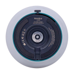 Lampe portable de style lanterne à lumière douce Kooduu Loome couleur vert menthe vue détail 2