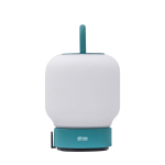 Lampe portable de style lanterne à lumière douce Kooduu Loome avec zone d'impression