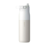 Gourde isotherme avec filtre purificateur intégré 680 ml LARQ Swig Top couleur blanc deuxième vue frontale