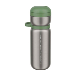 Gourde de sport isotherme en acier inoxydable 600 ml Mepal Twist couleur vert forêt vue impression avec logo 2