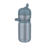 Gourde de sport en plastique avec couvercle et paille 600 ml Mepal couleur bleu