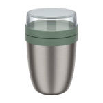 Lunch box isotherme avec double compartiment 700 ml Mepal Ellipse 2.0 couleur vert