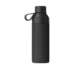 Bouteille avec un système de 3 bouchons modulables 500 ml Ocean Bottle couleur noir deuxième vue arrière