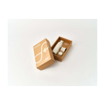 Bouteille avec un système de 3 bouchons modulables 500 ml Ocean Bottle couleur sable