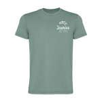 T-shirt homme en jersey de coton à manches courtes 180 g/m² Roly Corgi couleur vert foncé vue impression sérigraphique