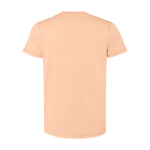 T-shirt homme en jersey de coton à manches courtes 180 g/m² Roly Corgi couleur corail deuxième vue arrière