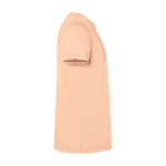 T-shirt homme en jersey de coton à manches courtes 180 g/m² Roly Corgi couleur corail deuxième vue latérale