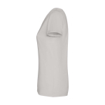 T-shirt femme ajusté à manches courtes 280 g/m² Roly Fiyi couleur gris vue latérale