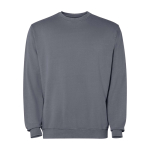 Sweatshirt unisexe à col rond en coton 250 g/m² Roly Jaya couleur gris foncé