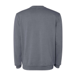 Sweatshirt unisexe à col rond en coton 250 g/m² Roly Jaya couleur gris foncé deuxième vue arrière