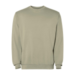Sweatshirt unisexe à col rond en coton 250 g/m² Roly Jaya couleur kaki